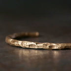 Tibetan Brass Cuff Bracelet Couple Jewelry with Sacred Design