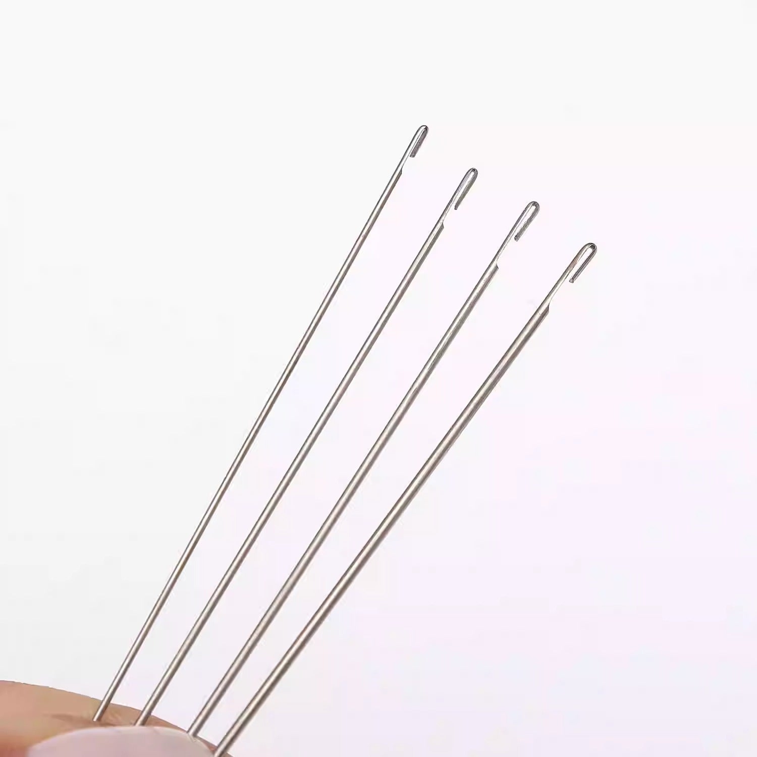 Stainless Steel Beading Needles for Jewelry Making – Ideal for Threading Crystal Bracelets, Necklaces, Embroidery & Sewing Projects