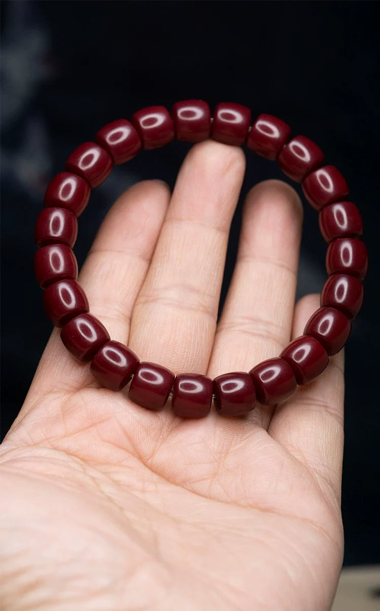 Red Bodhi Bracelet Energizing Meditation  Beads