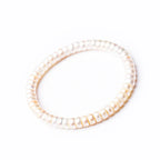 Natural Freshwater Pearl Straight-Cut & Tibetan Style Diagonal-Cut Bracelet – Elegant, Fashionable Women’s Jewelry