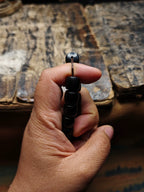 Ebony Wooden Beads Meditation  Beads Bracelet