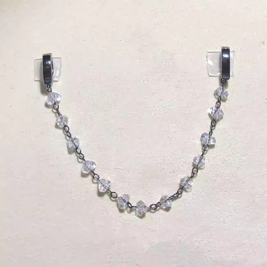 Alloy Open Link Extension Chain for DIY Crystal Jewelry Making