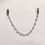 Alloy Open Link Extension Chain for DIY Crystal Jewelry Making