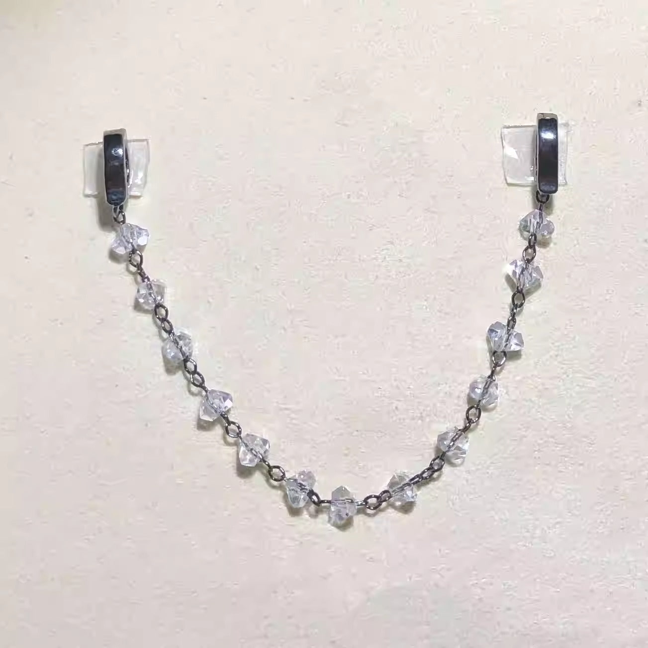 Alloy Open Link Extension Chain for DIY Crystal Jewelry Making
