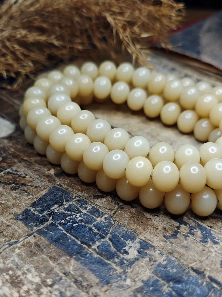 Buddha3bodhi Traditional 108 Mala Beads- Natural Bodhi Root