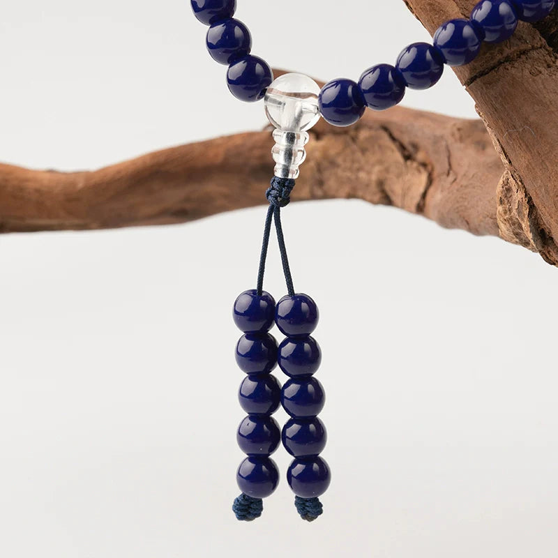 Buddha3bodhi 8mm Lapis Lazuli Bracelet 108 Bead Mala High Quality Prayer Beads