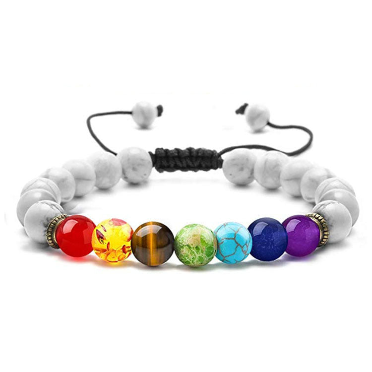 Buddha3bodhi 7 Chakra Bracelet Lapis Lazuli Tiger Eye Braided Men Bracelet