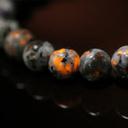 Flame Stone Energy Bracelet Single Circle Round Bead Bracelet