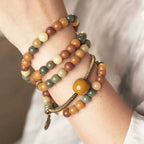 Multi-Colored Bodhi Bracelet – Multi-Layer Stress Relief Bracelet for Men & Women