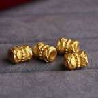 S925 Silver Plated Double Head Lotus DIY Bracelet Accessories