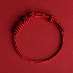 Handmade Red String Bracelet – New Year Lucky Charm for Good Fortune & Protection