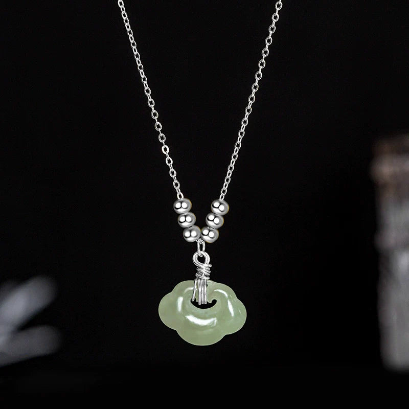 Jade Ruyi Prosperity Necklace
