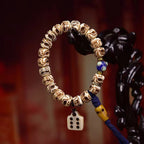 Tibet Bone Bracelet Double-sided Engraved Dapeng Bird Men's Bracelet