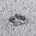 S925 Silver, Crater Card Ring Running Ring DIY Bracelet Small Silver Ring Accessories