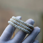 Buddha3bodhi 7mm White Jade Bodhi Garlic Clove 108 Mala Bracelet