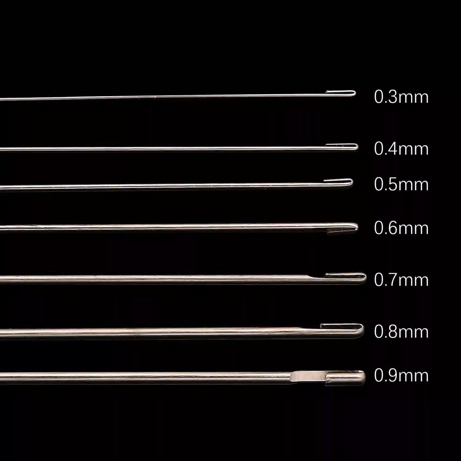 Stainless Steel Beading Needles for Jewelry Making – Ideal for Threading Crystal Bracelets, Necklaces, Embroidery & Sewing Projects