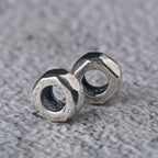 S925 Silver, Spacer Screw Cap DIY Jewelry Accessories