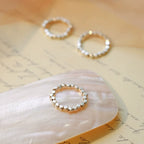 Buddha3bodhi Ultra-fine 3mm Sterling Silver Bead Ring
