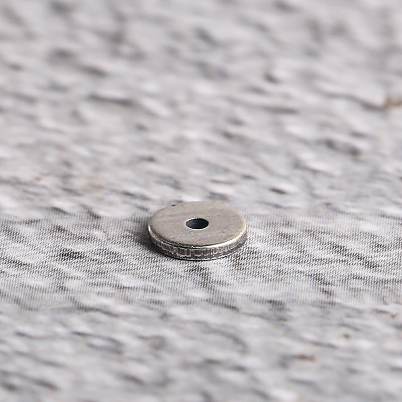S925 Silver, Straight Cut Septum Tibetan Accessories DIY Jewelry Accessories