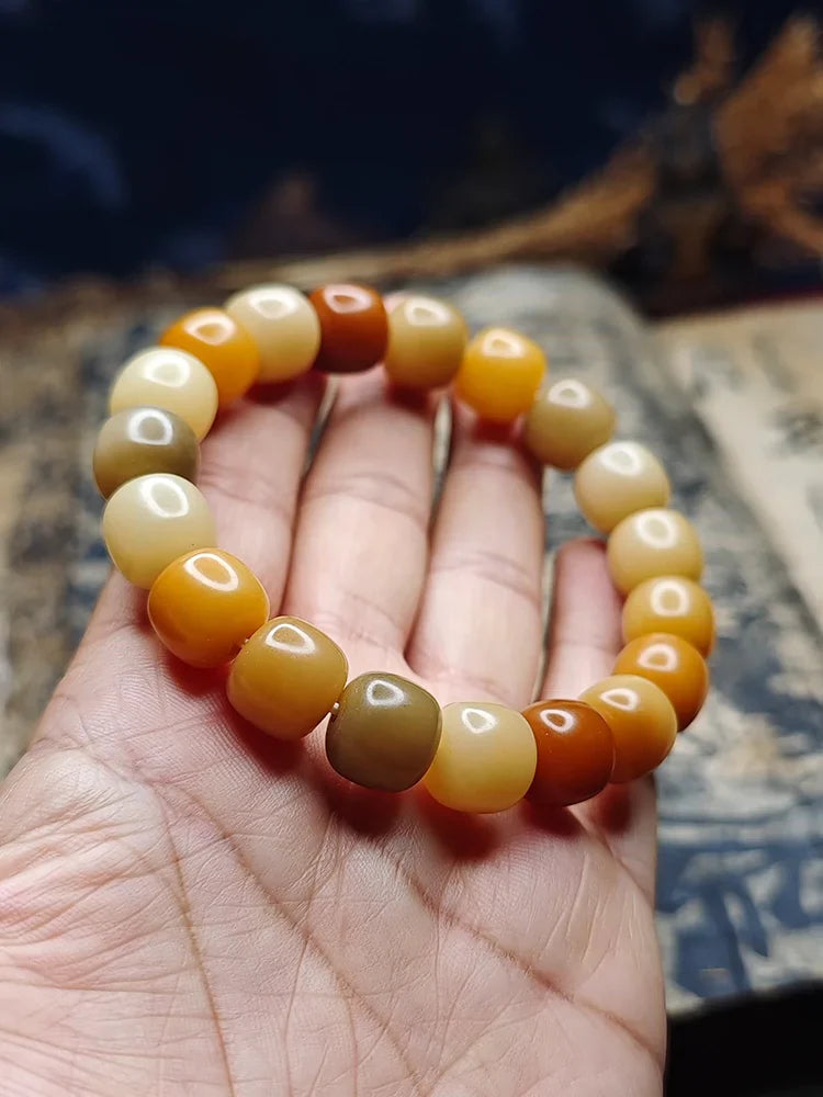Bodhi Root Bracelet  Beads for Focus and Calm