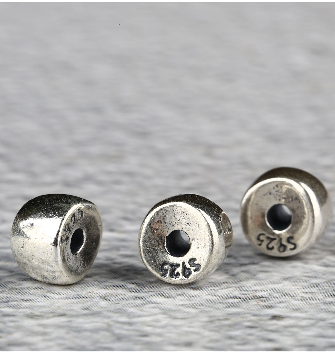 Buddha3bodhi S925 Silver Angled-Cut Tibetan Spacer Bead