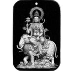Natural Aged Black Jadeite Pendant – Eight Guardian Birth Buddhas Zodiac Statue, Unisex, Customizable Design