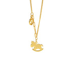 Women's S925 Sterling Silver "Immediate Wealth" Rocking Horse Necklace – Stylish Women Necklace