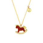 Year of the Horse Lucky Jewelry Collection – Necklace, Bracelet, Wristband & Earrings