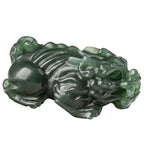 Natural Hetian Jade Wealth Pi Xiu Pendant – Prosperity and Protection