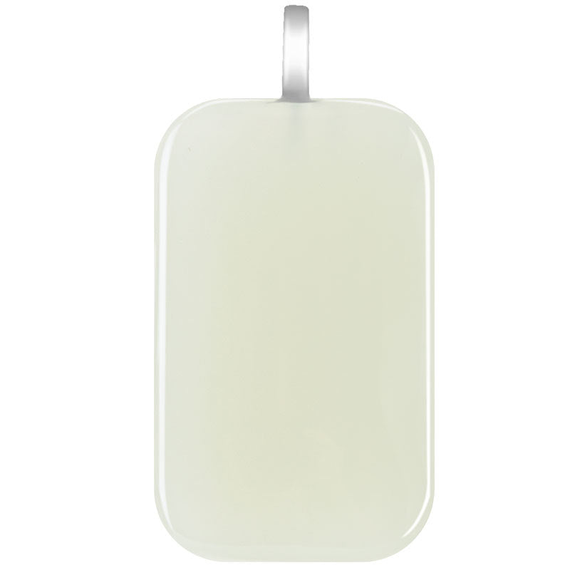 Natural Aged Hetian White Jade Wushi Plaque Pendant for Women