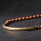 Multi-Layer Natural Red Jasper Bracelet Couple’s Grounding & Vitality Bracelet