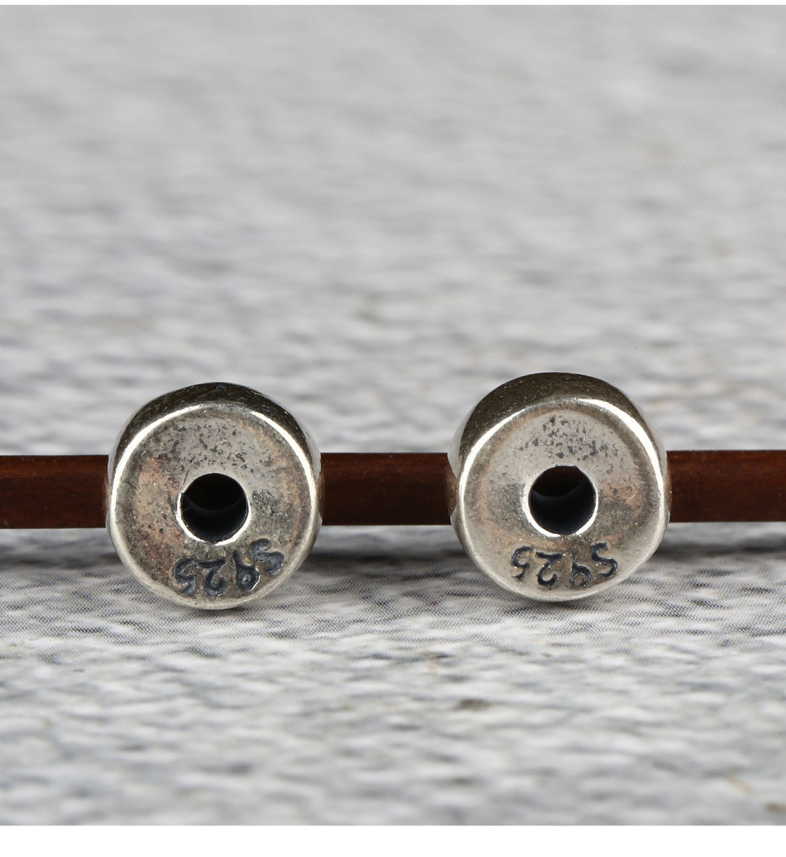 Buddha3bodhi S925 Silver Angled-Cut Tibetan Spacer Bead