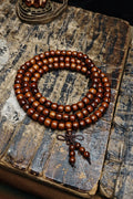 Buddha3bodhi 108 Beads of Myanmar Rosewood Rosary Beads Mala Beads
