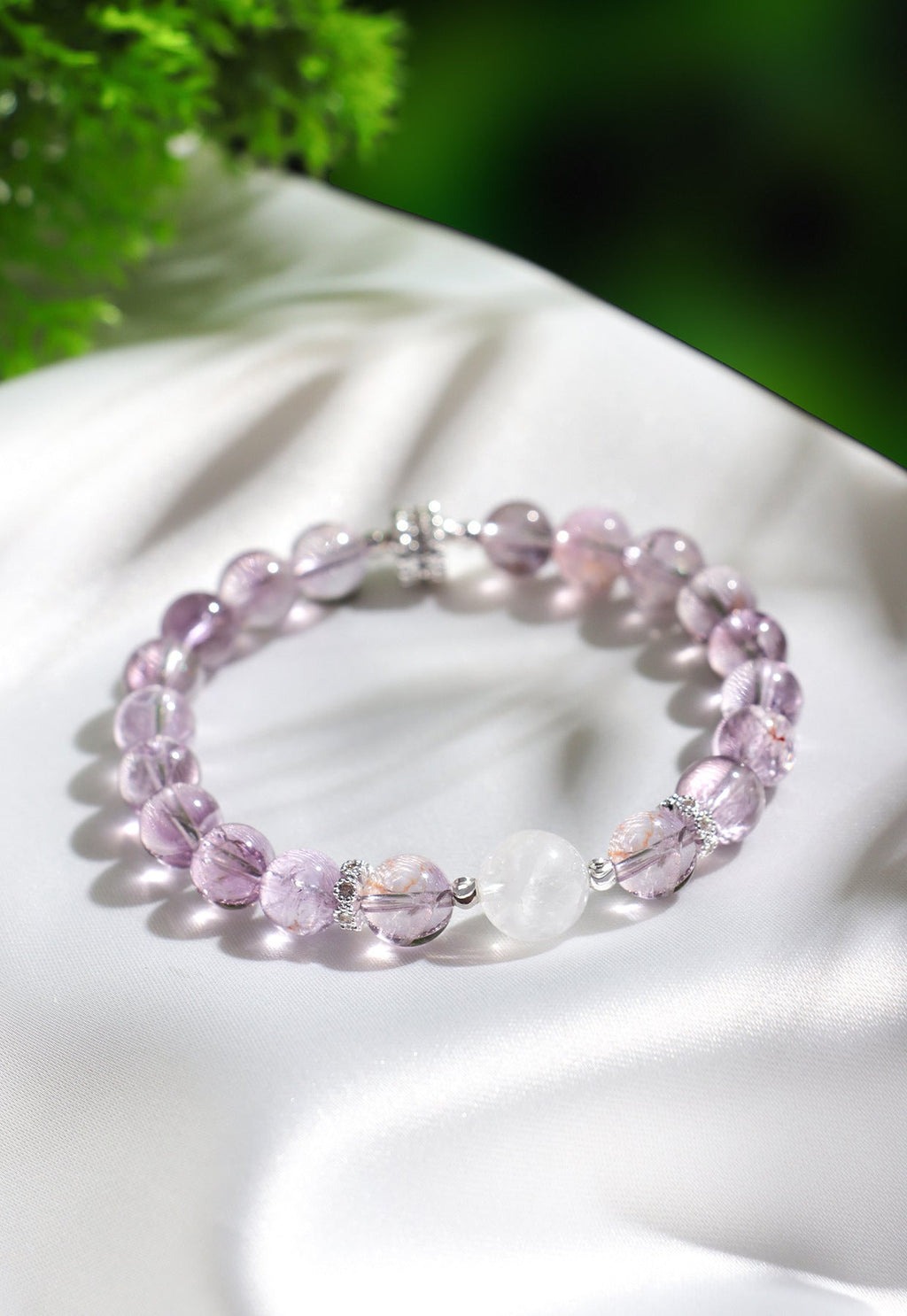 Bolivian Amethyst Beaded Bracelet Gourd Accessories Crystal Bracelet