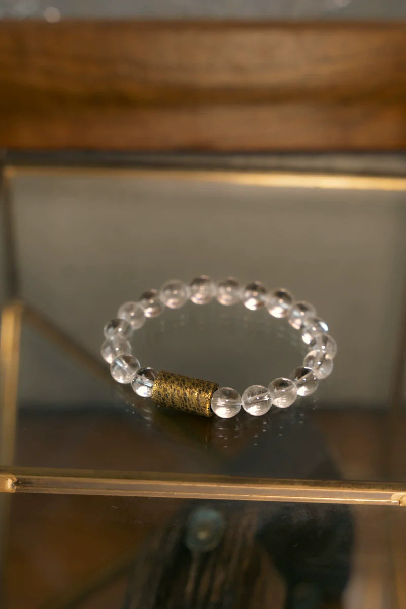 Tibetan Single-Strand Crystal Bracelet for Inner Peace & Energy Alignment