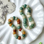 Garlic Clove Bodhi Stress Relief Bracelet 14mm (Multiple Colors Available)