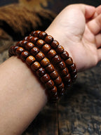 Buddha3bodhi 108 Beads of Myanmar Rosewood Rosary Beads Mala Beads
