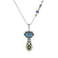The Lotus of Divine Wish Ruyi Pendant Necklace