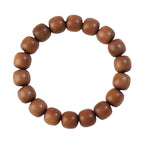 Indian Old Mountain Sandalwood Sinking-Grade Barrel Bead Bracelet