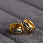 S925 Silver Vajra Pestle Running Ring Bead Spacer Silver-plated DIY Jewelry Accessories