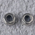 S925 Silver, Spacer Screw Cap DIY Jewelry Accessories