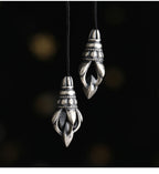 S925 Silver, Vajra Pestle, Tibetan Bracelet Jewelry, Disciple Bead Accessories, Rope End Pendant DIY Accessories