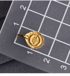 S925 Silver-plated Lotus Small Tag DIY Pendant Accessories