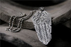 S925 Edict Taiji Bagua Sterling Silver Pendant Body Protection Wulei Order Plate Pendant
