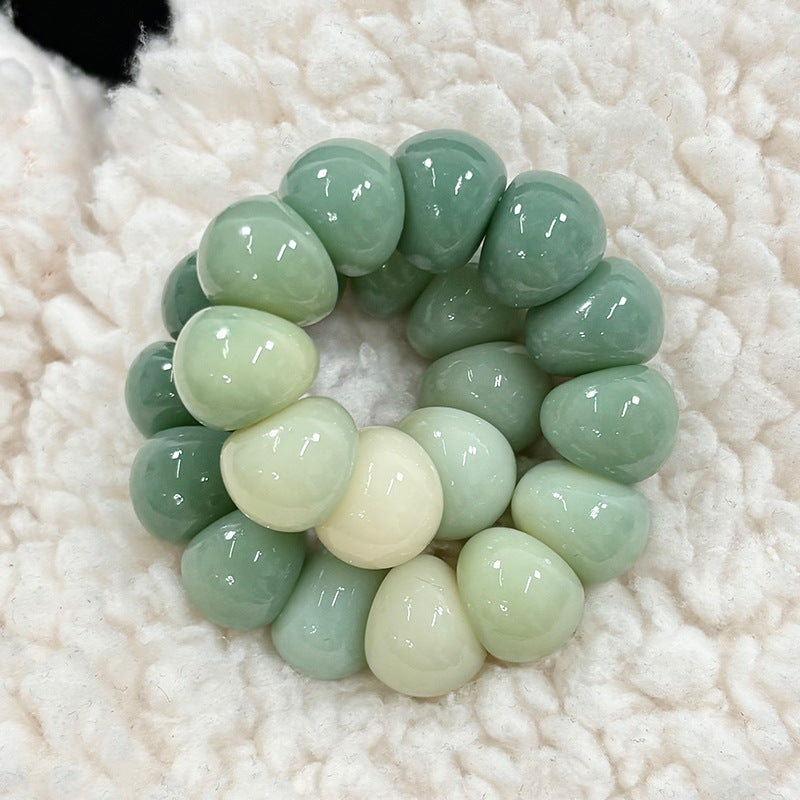 14mm Fresh-Palette Garlic-Clove Bodhi Bead Bracelet