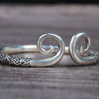 Adjustable 999 Sterling Silver Sun Wukong Couple Bracelet with Tightening Spell Design