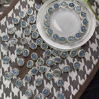 Natural Aquamarine – Vintage Box-Style Beads for DIY Bracelets
