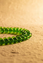Buddha3bodhi 8mm Natural Green Agate 108 Bead Mala High Quality Bracelet Prayer Beads