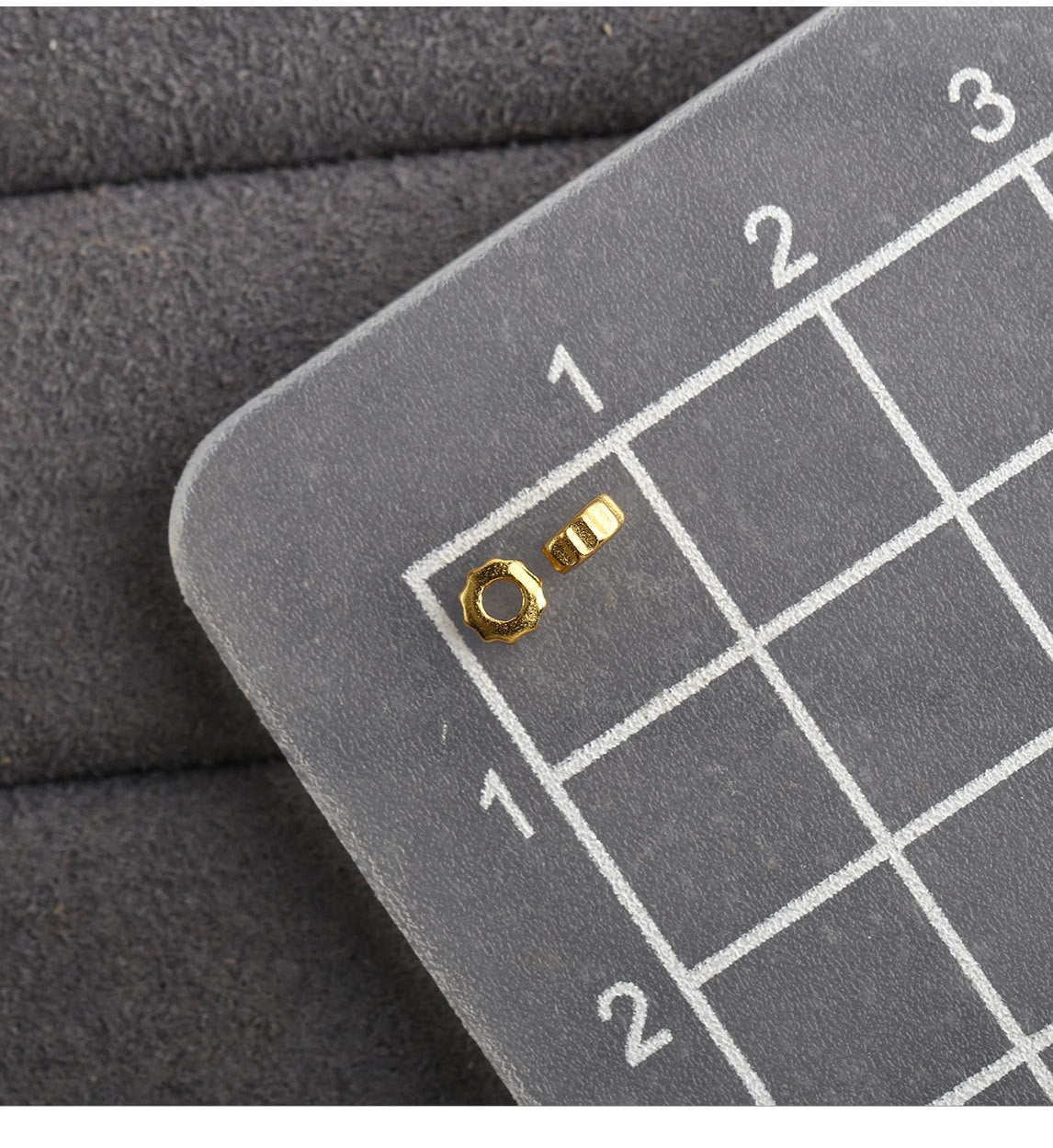 S925 Silver Bead Spacer Matte Spacer Silver-plated Ancient Gold DIY Gasket Wheel Bead Hand Rope Pendant Accessories