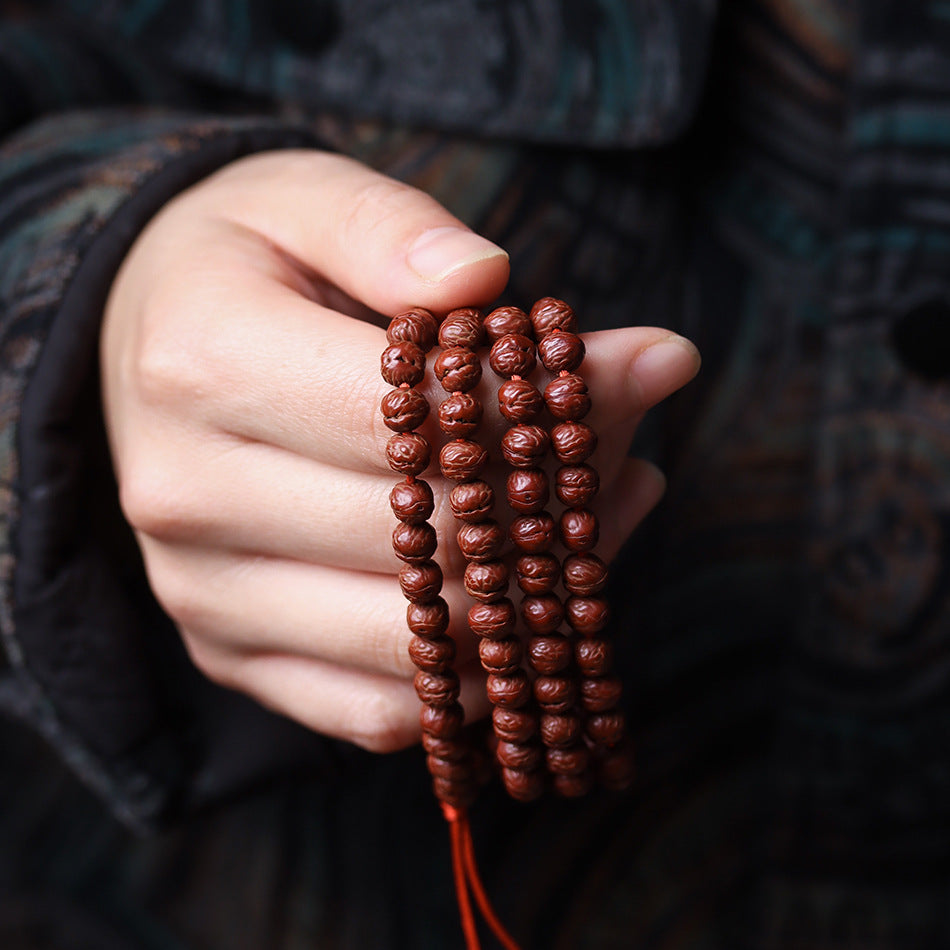 Premium 8mm Phoenix Eye Bodhi 108 Mala Beads for Meditation